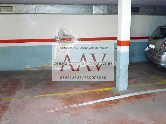 Parking en venta en Cerdanyola Del Vallès, Tiana-Pont Vell