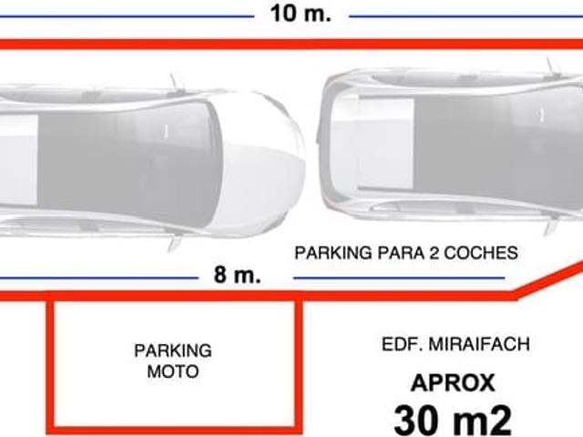 Garaje en venta en La Soliva, Calpe