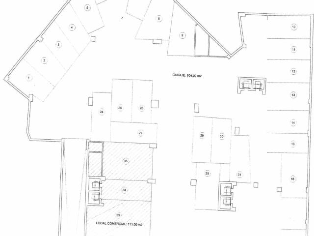 Garaje en venta en O Ensanche, Santiago De Compostela