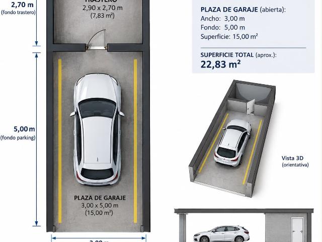 Garaje en venta en Morón De La Frontera, Andalucía