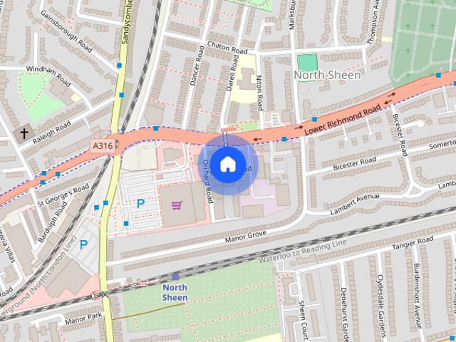 Apartment for rent in North Sheen, Greater London