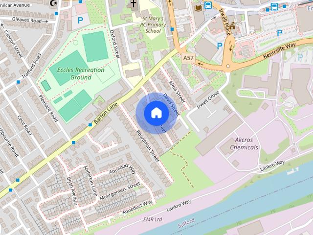 House for rent in Barton upon Irwell, Salford