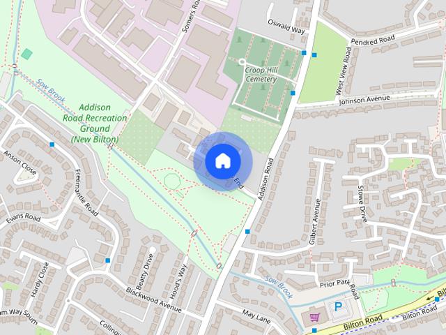 Apartment for rent in Overslade, New Bilton