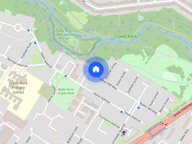 Apartment for rent in London Borough of Hounslow, Hanworth