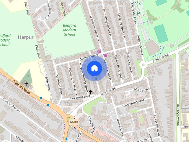 House for rent in Harpur, Bedford