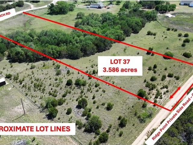 Land for sale in Bertram, Texas