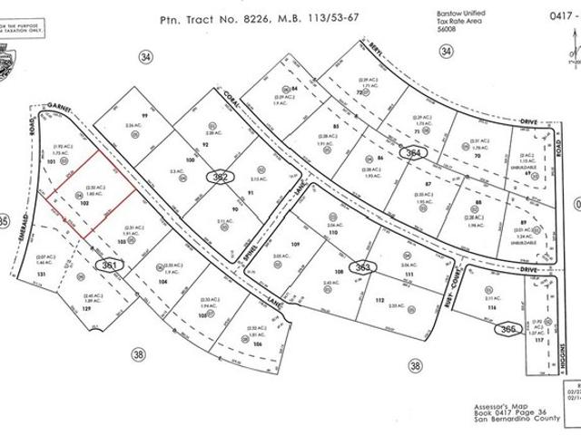 Land for sale in Barstow, California