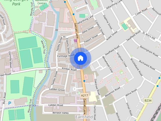 House for rent in Earlsfield, Greater London