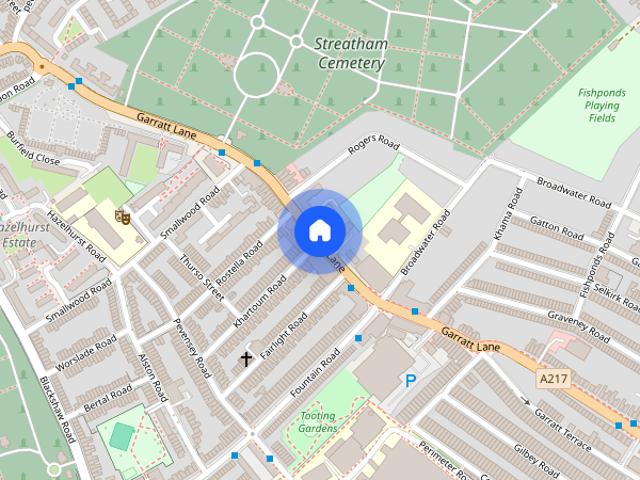 Apartment for rent in Summerstown, Greater London
