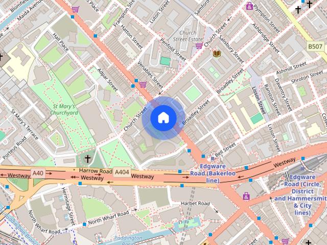 Apartment for rent in Edgware, Paddington