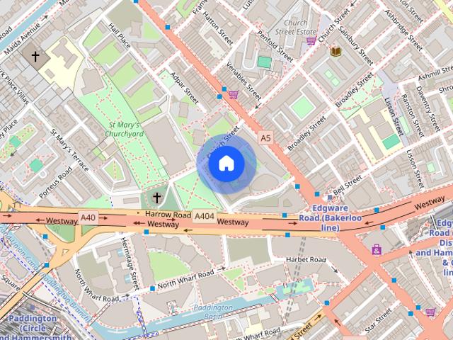 Apartment for rent in Edgware, Paddington