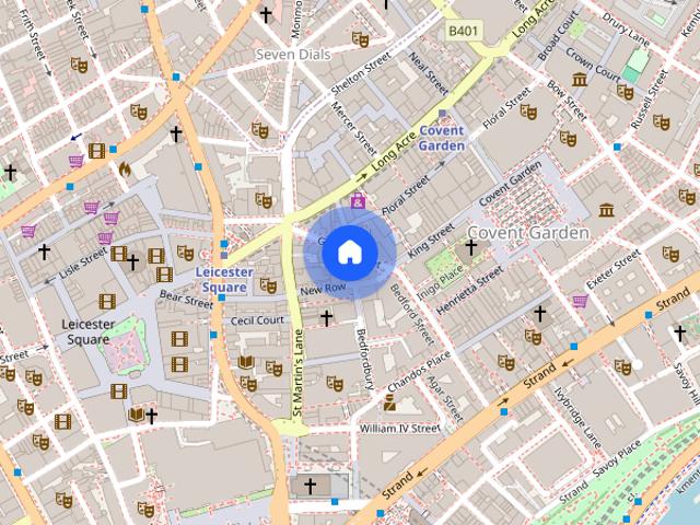 Apartment for rent in Covent Garden, Greater London