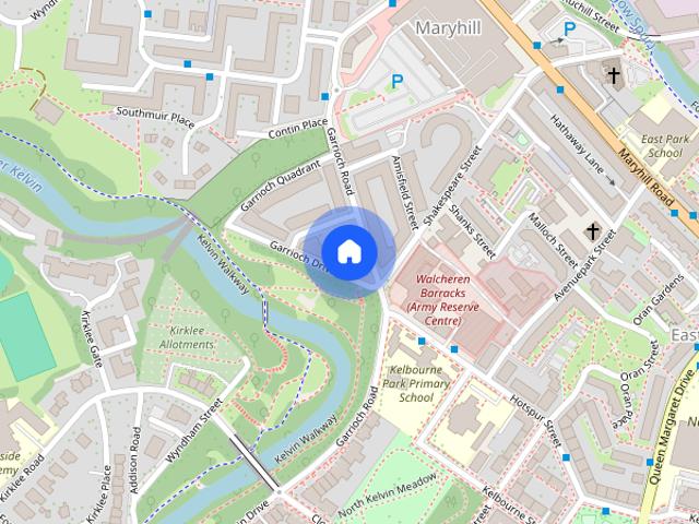 Apartment for rent in North Kelvinside, Glasgow