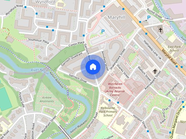 Apartment for rent in North Kelvinside, Maryhill