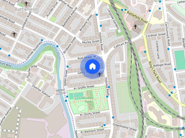 Apartment for rent in Battlefield, Glasgow