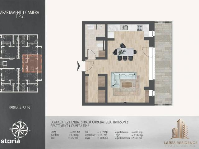 Apartament vânzări în Romani