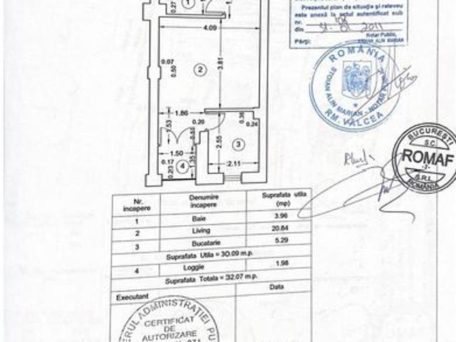 Apartament vânzări în Valcea