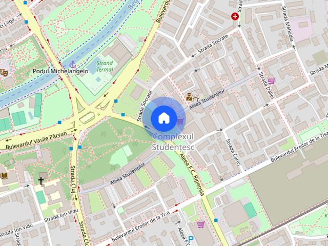 Apartament închirieri în Complex Studențesc, Timișoara