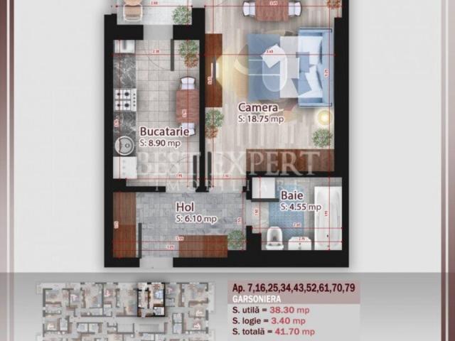 Garsonieră vânzări în București