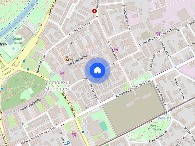 Apartament închirieri în Complex Studențesc, Timișoara