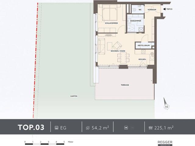 Apartment kaufen in Völkendorf, Judendorf-Straßengel