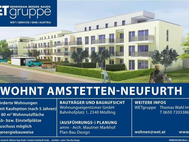 Apartment mieten in Amstetten, Niederösterreich