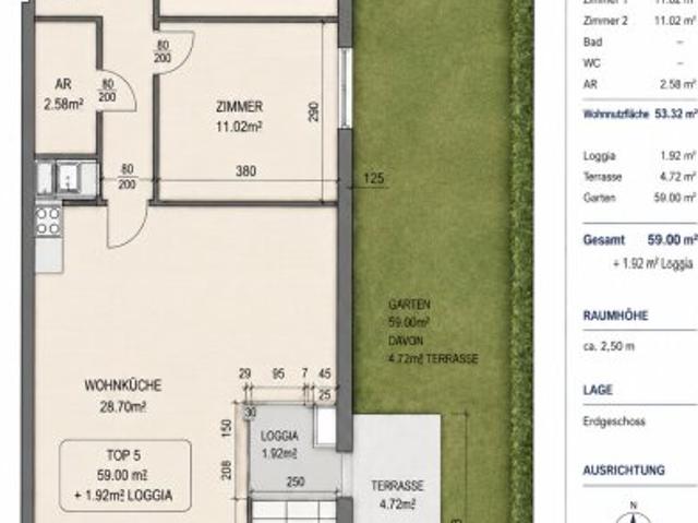 Erdgeschosswohnung mieten in Wien