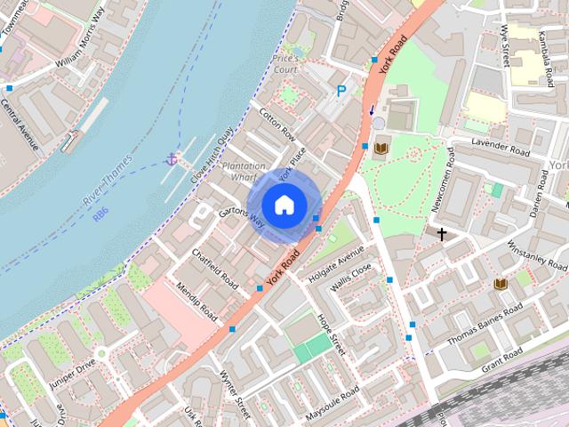 Apartment for rent in Plantation Wharf, Greater London