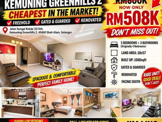 Terraced House for sale in Alam Impian, Selangor