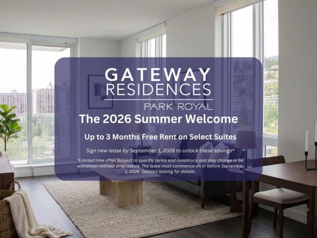 Apartment for rent in West Vancouver, British Columbia