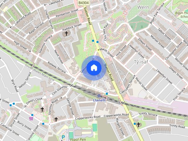 House for rent in Llanelli, Wales