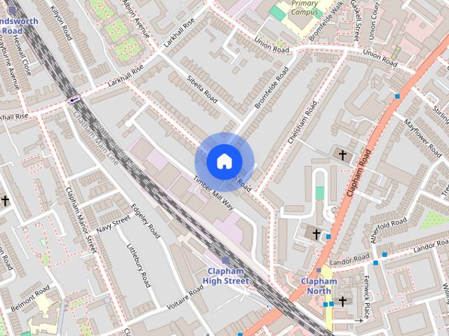 Apartment for rent in Clapham, Greater London