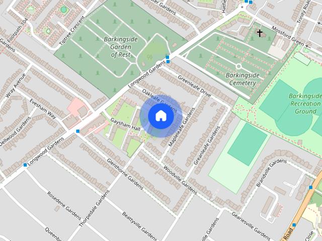 Apartment for rent in Clayhall, Greater London