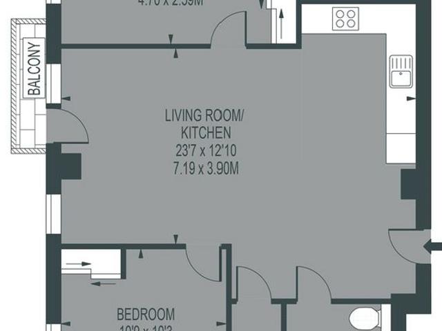 Apartment for rent in Blackfriars, Salford