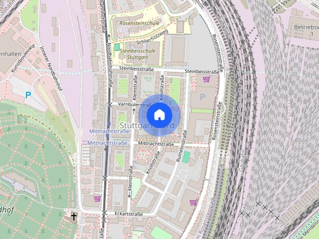 Apartment mieten in Stuttgart-Nord, Stuttgart