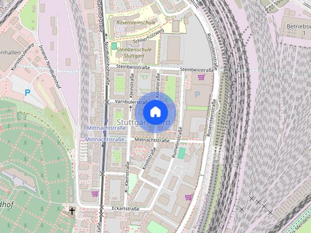 Apartment mieten in Stuttgart-Nord, Stuttgart