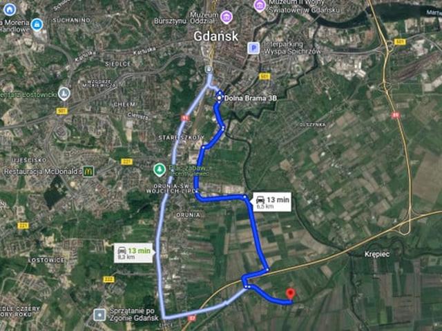 Grunt na sprzedaż w Gdańsk, Pomorskie