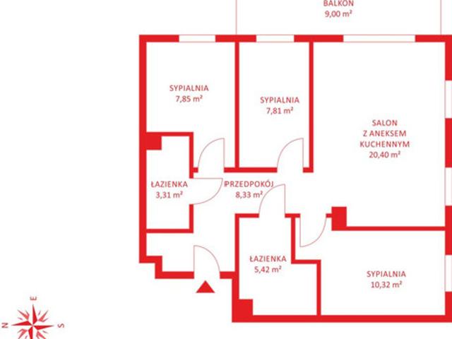 Apartament na sprzedaż w Chwarzno-wiczlino, Gdynia