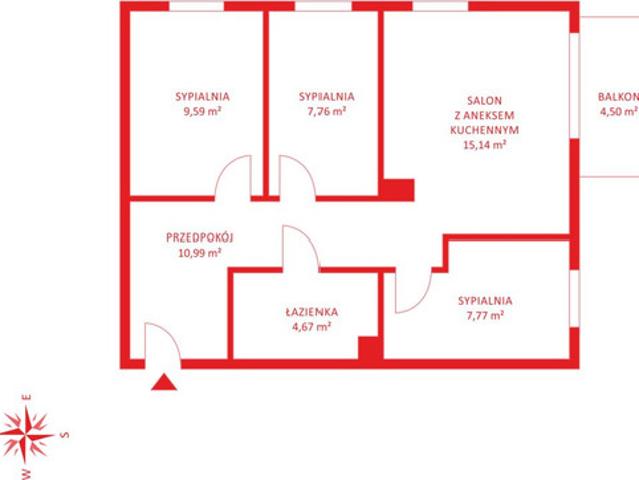 Apartament na sprzedaż w Chwarzno-wiczlino, Gdynia