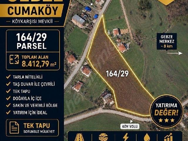 Gebze, Kocaeli içerisinde satılık Arsa