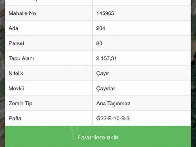 Kadıllı Mahallesi, Gebze içerisinde satılık Arsa
