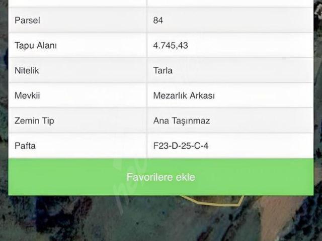 Tepemanayır Mahallesi, Gebze içerisinde satılık Arsa