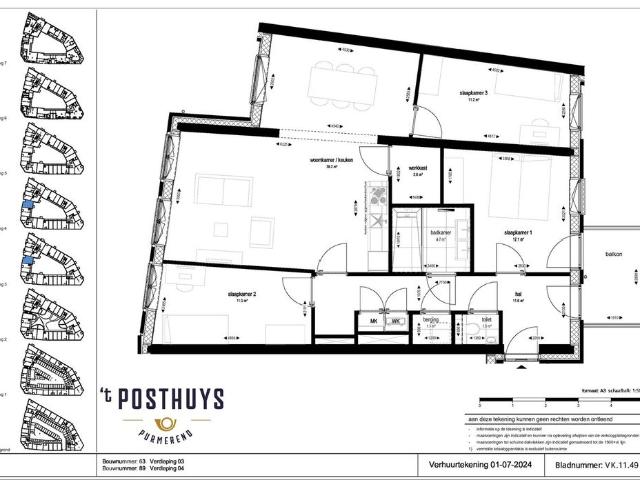 Appartement te huur in Purmerend, Noord Holland