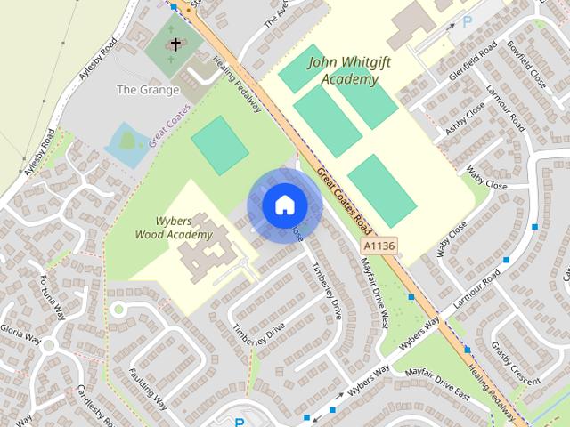 House for rent in Grimsby, Wybers Wood