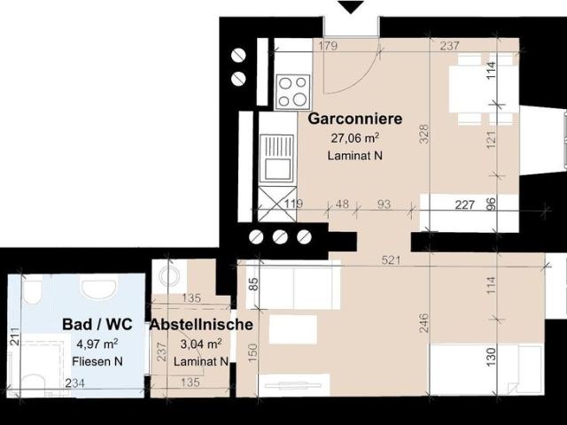 Apartment mieten in Gries, Gersdorf-Feistritz