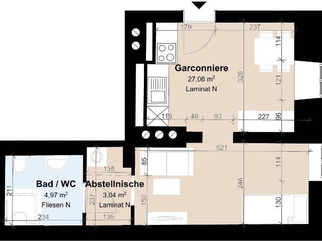Apartment mieten in Gries, Gersdorf-Feistritz