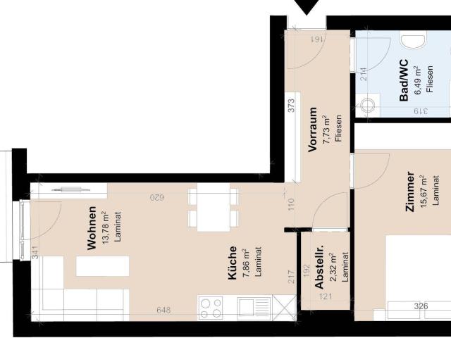 Apartment mieten in Eggenberg, Gersdorf-Feistritz