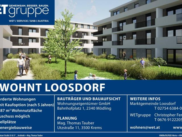 Apartment mieten in Albrechtsberg an der Pielach, Loosdorf