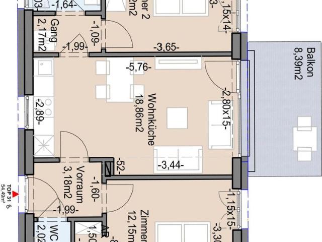 Apartment mieten in Lend, Gersdorf-Feistritz