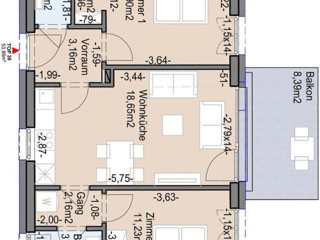 Apartment mieten in Katastralgemeinde Lend, Graz